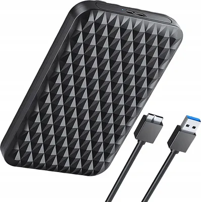 Zdjęcie produktu dla KIESZEŃ NA DYSK 2,5" SATA HDD SSD USB Micro-B 5Gb/s OBUDOWA ORICO DO 6TB