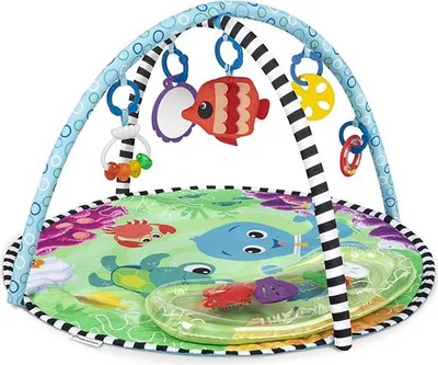 Produktbild von Baby Einstein Babygym Wassermatte 2-in-1 Spielmatte sensorisches Spielzeug