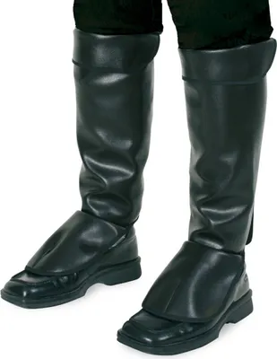 Produktbild von Stiefel Stulpen Gamaschen mit Klettverschluss Karneval Fasching Halloween Party