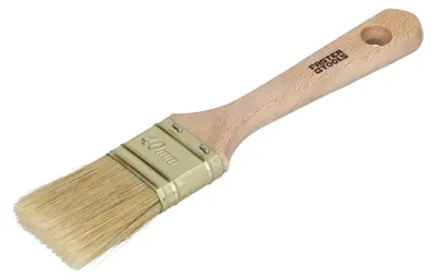 Produktbild von Profi Flachpinsel für Ölfarben 40 mm Malerpinsel Pinsel Streichpinsel