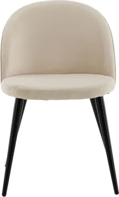 Produktbild von Venture Home Stuhl Velvet Beige 2er-Pack