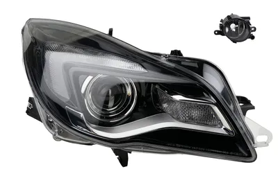 Produktbild von Scheinwerfer passend für Opel Insignia 10/13- Hir2 Re. + Nebelscheinwer. 1216807 1710203 1710214 Johns