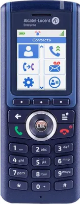 A close-up studio shot of a cordless digital phone.