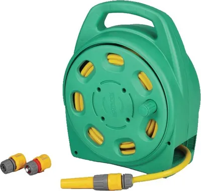Produktbild von Hozelock 2382, Standrolle, Manuell, Funktional, Grün, PVC, Freistehend