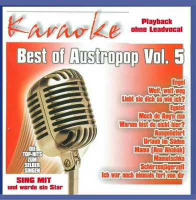 Produktbild von Karaoke-Best Of Austropop Vol.5/CDG