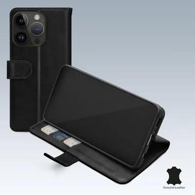 Imagen del producto de Billetera de cuero para Apple iPhone 14 Pro, color , marca Mobilize