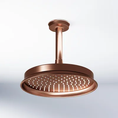 Produktbild von Steinberg Serie 350 Kopfbrauseset, rund, mit Brausearm, Deckenmontage, 3501580BC
