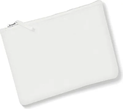 Produktbild von Westford Mill W530 | Canvas Accessory Pouch XS: 12x8,5, M: 22.5x16, L 28x20 - Farbe: Off White - Größe: M