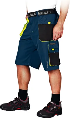 Produktbild von KURZE Arbeitshose Sicherheitshose Schutzhose Hose Sommer Shorts (LH-FMN-TS-GBY) Gr. M