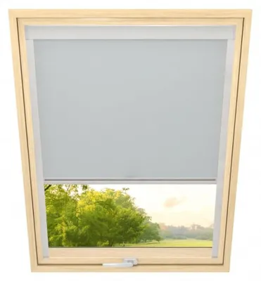 Image de Time4blinds - Store fenêtre de toit occultant - 614x1160mm - Gris