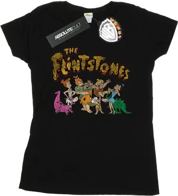 Obrázok produktu pre The Flintstones - Dámske tričko BI20275 (M) (Black)
