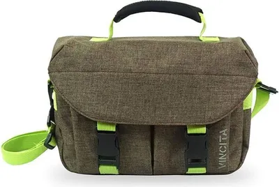 Produktbild von Vincita B018d Lucas Dahon Lenkertasche Grün  Grün One Size