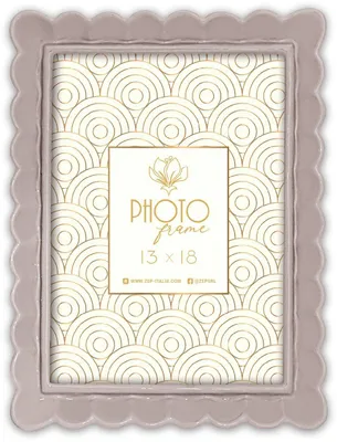 Image de ZEP cadre photo HERVE G résine 10x15 cm taupe