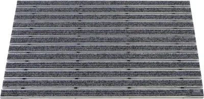 Produktbild von Emco Eingangsmatte DIPLOMAT 22mm, Rips Hellgrau,Größe:100x80cm