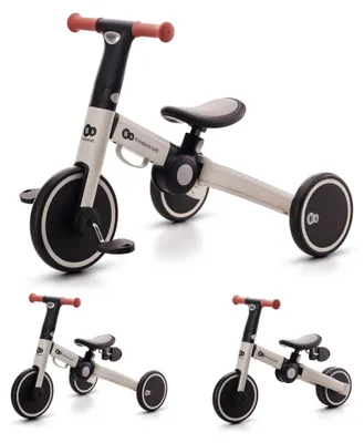3-in-1 Dreirad, Laufrad und Tretfahrzeug, Grau