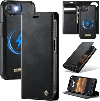 Produktbild von Handyhülle für iPhone C49 2in1 Für iPhone 16e-Schwarz