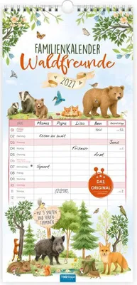 Produktbild von TRÖTSCH - Familienkalender Waldfreunde 2027
