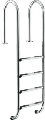 Obrázek produktu pro Bazénové schůdky CF nerezové úzké pro zapuštěné bazény s hloubkou 150 cm
