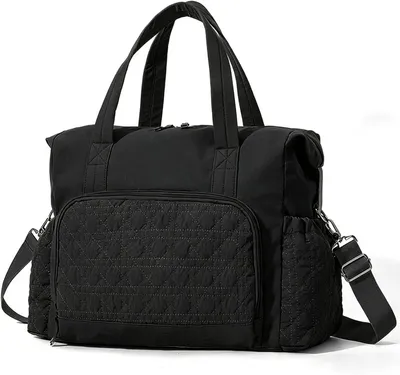 Produktbild von Reisetasche 40x30x20 cm, 23 l, mit Schuhfach, für Reisen, schwarz