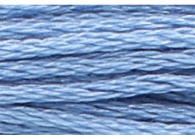 Image de Anchor Torsade 8m, bleu clair, coton, couleur 145, 6 fils