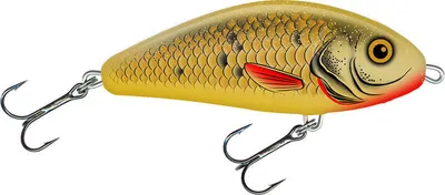 Produktbild von Salmo Fatso Wobbler 10cm 52g sinkend Golden Bait