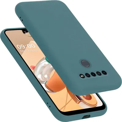 Produktbild von Cadorabo Hülle für LG K41S Hülle Silikon Handyhülle Case aus flüssigem Silikon, Kratzfeste und stoßfeste Schutzhülle für LG K41S