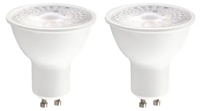 Produktbild von Kobi GU10 LED Spot Lampe 7W 630lm 3000K 230V 2 Stück