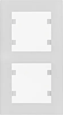 Immagine prodotto di telaio intenso a 2 pieghe verticale, bianco WL5620 Lumina Hager