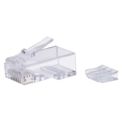 Obrázok produktu pre Konektor RJ45 pre UTP kábel (drôt), biely, 20ks 70034