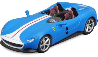 Produktbild von Bburago 18-36913 - Modellauto - Ferrari Monza SP2 (blau, Maßstab 1:43) Modell Auto