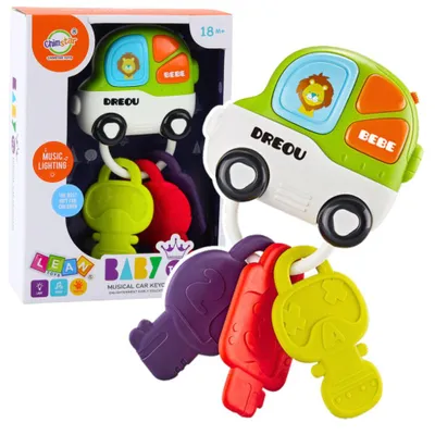 Immagine prodotto di Chiave interattiva dell'auto giocattolo per il bambino Luci e suoni