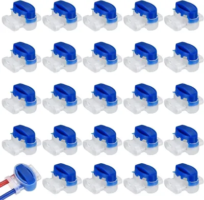 Image de Kit de 25 connecteurs de câbles pour robot tondeuse