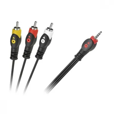 Obrázek produktu pro Kabel audio-video 1xJack - 3xCinch 1,5m