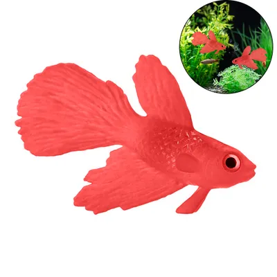 Produktbild von Silikon Künstliche Fische Hohe Simulation Lebensechte Schwimm Aquarium Aquarium Ornament Dekoration