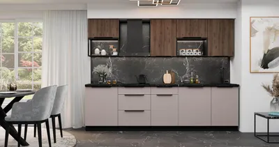 Produktbild von Küchenmöbel-Set Kochzeile Monza/ Arona 280cm