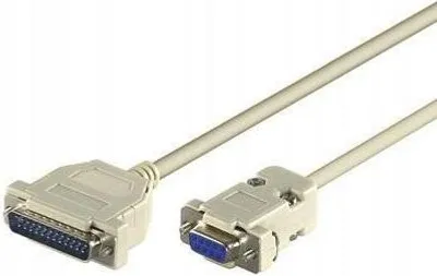 Produktbild von Microconnect IBM029-2, Grau, 1,8 m, DB25, DB9, Männlich, Weiblich