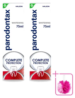 Obrázok produktu pre 2 x Zubná pasta Parodontax Complete Protection, bielacia – 75 ml – balenie s 2 kusmi