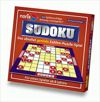 Produktbild von noris 4553 - Sudoku - für einen Spieler