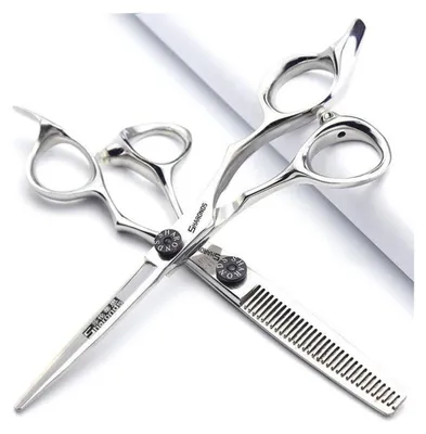 Produktbild von Professionelles Friseurscheren Set 6 Zoll Edelstahl 2 Stück