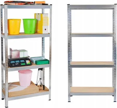 Image de Étagère de rangement 150x75x30 cm - 4 étagères