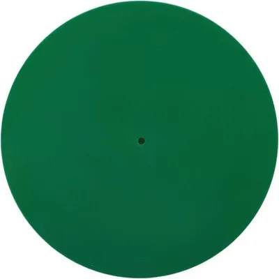 Zdjęcie produktu dla 12-calowy gramofon antystatyczny z akrylową osłoną w kolorze zielonym