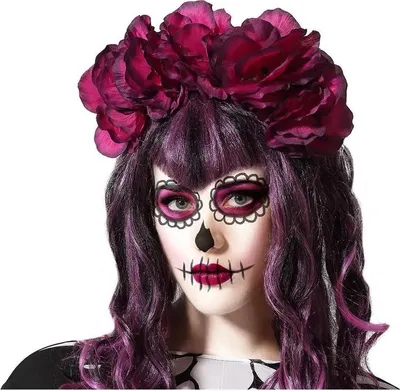 Imagen del producto de Diadema Atosa, 25x20 cm, color lila. Talla única