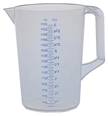 Produktbild von Messbecher Literbecher Maßbecher Messkanne Profiqualität 5000 ml