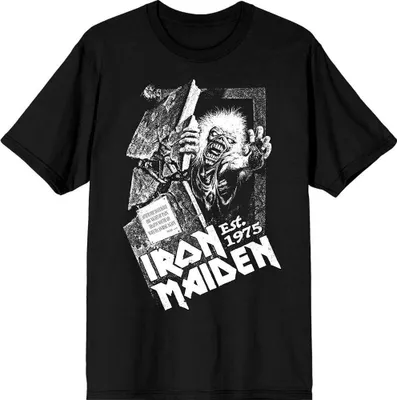 Produktbild von Iron Maiden Est. 1975 No Prayer Grave Black M T-Shirt