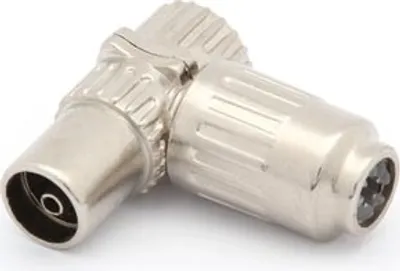 Produktbild von KOAXIALWINKELBUCHSE 9,5 mm/2,3 mm - METALL