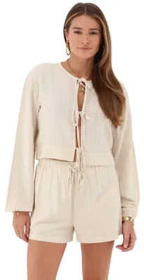 Immagine prodotto di Il mio top jacquard con fiocchi, beige, taglia M
