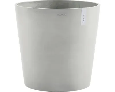 Obrázek produktu pro Výsadbový květináč Ecopots Amsterdam plastový Ø 50 cm V 43,8 cm bílošedý