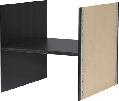 Produktbild von Kallax IKEA Einsatz 1-Boden schwarzbraun 33x33