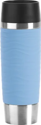 Produktbild von Emsa Isolierbecher Travel Mug Grande Wave blau