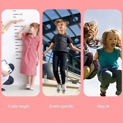 Produktbild von Verstellbares Sportspringtouw für Erwachsene, knopfloses, rosa, weiches, elastisches Material